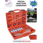 EQUIPEMENT EXPRESS SICOBA Testeur d Etancheite - Kit Diagnostique Testeur Injecteur Carburant Diesel common rail 24 Adaptateurs