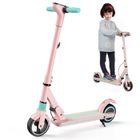 EROLLERRUN Trottinette électrique 130 W pliable pour enfant 7-14 ans 14 Km-h Max.Autonomie 8 Km Trottinette Rose