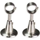 PIXNOR 2pcs 28mm diamètre tringle à rideau support de plafond décoratif en alliage d'aluminium support de montage au plafond (sable le