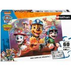 Nathan - Puzzle 60 pièces - Pat'Patrouille A la rescousse des dinosaures - Puzzle Enfant + Trieur - Dès 6 ans