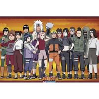 Poster Naruto Shippuden - Ninjas Konoha roulé filmé (91.5x61) - ABYstyle