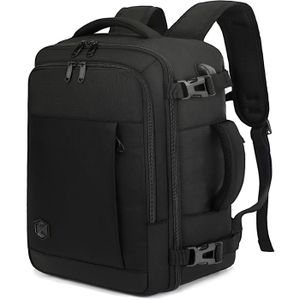 Sac à Dos Cabine Pliable 45x36x20 Cm - Bagage à Main Avion, Sport, Voyage, Brun