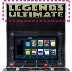 CONSOLE RÉTRO Rétrogaming-Legends BitPixel pour borne d'arcade Legends Utimate