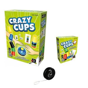 JEU SOCIÉTÉ - PLATEAU Lot de Jeux : Crazy Cups + Crazy Cups Plus + 1 Yoy