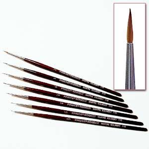 Da Vinci Micro Maestro Kolinsky Rouge Sable Pinceau série 100 Taille 5//0