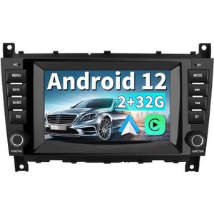 AUTORADIO AWESAFE Autoradio Android 12 pour Mercedes-Benz Cl