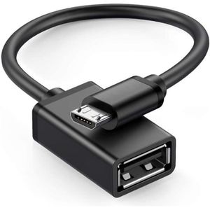 CÂBLE INFORMATIQUE Adaptateur Câble USB Femelle Vers Micro USB Male N