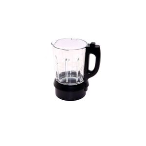Bol Blender Sans Couteau Moulinex XF940501 - Compatible Faciclic | Accessoire Robot Culinaire Blanc