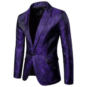 Veste violette homme