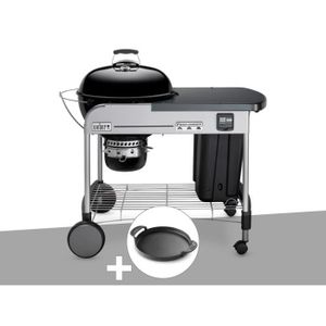 BARBECUE Barbecue à charbon Weber Performer Premium GBS 57 cm Noir + Plancha