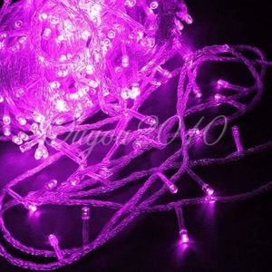 Guirlande lumineuse 6m 40LED pour fille chambre salon imperméable recharger  prise de ronde rose - Cdiscount Maison