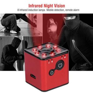 CAMÉRA MINIATURE mini caméra de sécurité domestique Mini kit de caméscope de sport avec caméra d'action infrarouge WiFi 1080P HD