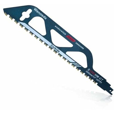 Jeu De 12 Lames De Scie Sabre EZARC - Pour Bois Et Métal Avec Boîte De Rangement