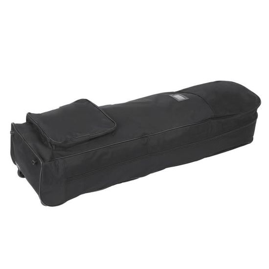 Alomejor Sac de voyage de golf ?� roulettes Sac d'aviation de golf avec roues pliable 600D Oxford 