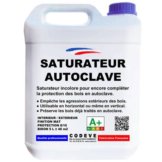 Saturateur Autoclave - Pot 5 L   - Codeve Bois