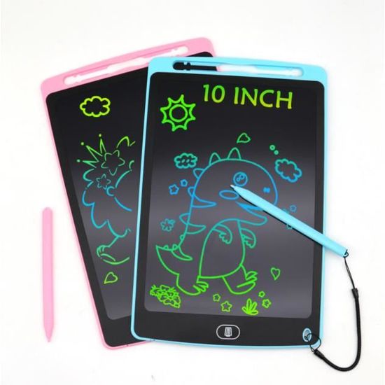 TEKFUN 2 Lot Tablette D'éCriture LCD Pour Enfants,10 Pouces