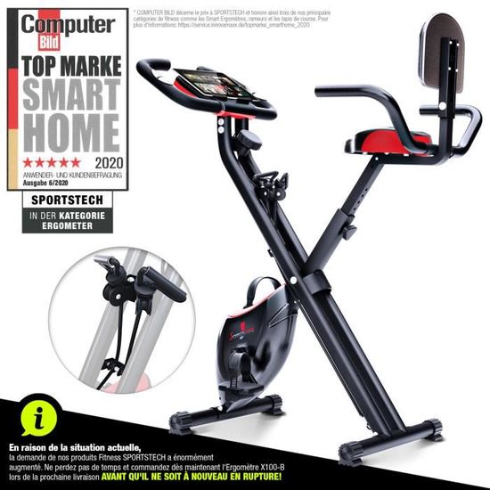 V lo d appartement F bike X100 ergom tre pliable int rieur cordes