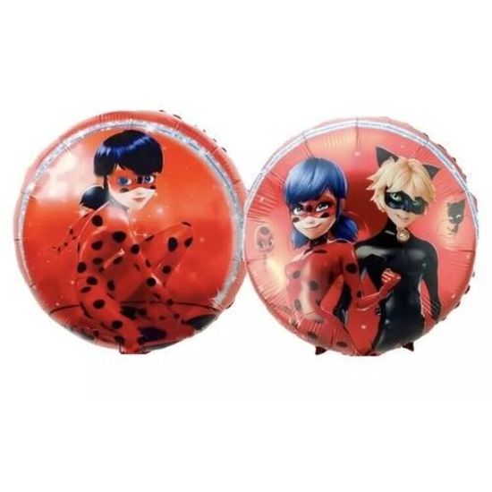 Ballon 45 Cm Miraculous Ladybug Fête Anniversaire Enfant Décoration