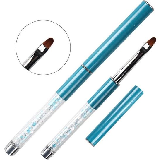 Pinceau Pour Gel UV Faux Ongles - Neuf - Pour Manucure à La Maison - Facile D'utilisation