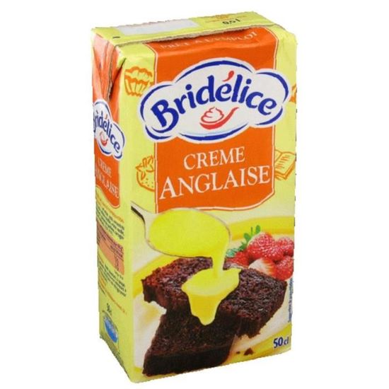 Bridelice Creme Anglaise Uht 50cl Achat Vente Creme Fraiche
