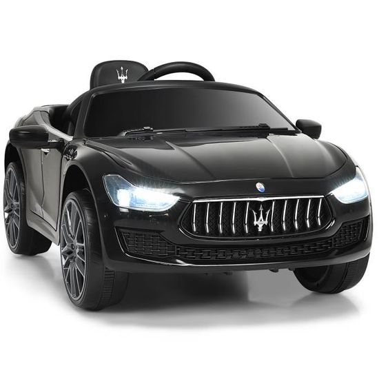 COSTWAY Voiture Electrique 12 V MASERATI Enfant V. Max. 4 5 Km H