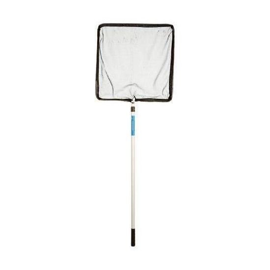 Velda Épuisette Carrée 35 Cm Avec Manche Télescopique Jusqu'à 180 Cm – Idéale Pour Bassin & Étang