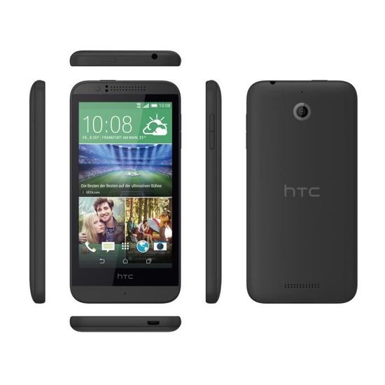 HTC Desire 510 Meridian Grey Smartphone 8GB Android 4.4 KitKat Nouveau dans la boîte blanche