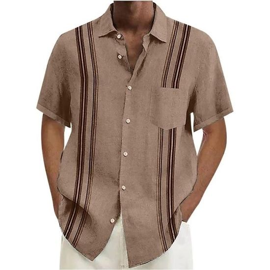 Robe midi en lin mélangé. Manches courtes et décolleté en forme de cœur. Bande smockée dans le