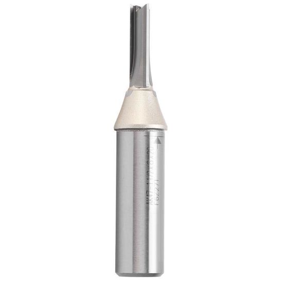 Fraises Droites 2 Flûtes Carbure - Lot De 5, Diamètre 6mm, Longueur De Coupe 32mm - Pour Bois, Plastique, CNC, Gravure
