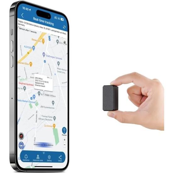 GF-07 - Mini GF-07 en temps réel GPS Tracker de voiture Anti-vol Anti-perte Suivi Localisateur