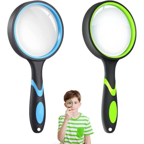 Loupe Enfant Loupes 75 mm Loupe De Lecture 10X Loupe Grossissante
