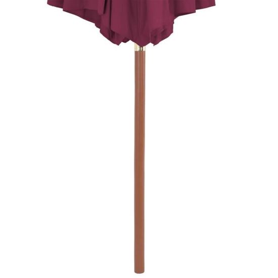 Socle Avec Mât à Drapeau En Bois Laqué Foncé Et Doré - Hauteur 235 Cm, Idéal Pour Bureaux Et Salles De Réunion