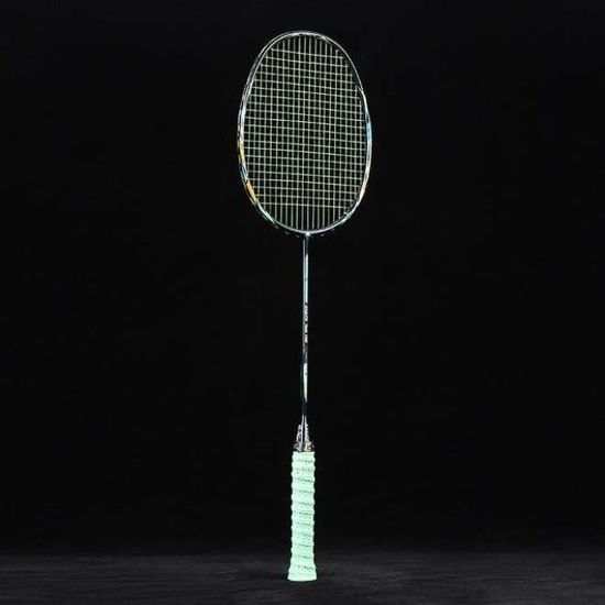 Raquette Badminton Kawasaki Nezha 35 – Ultra Légère 5U 77g, Carbone Haut Module 40T, Tension 15,9 Kg, Attaque Explosive Orange