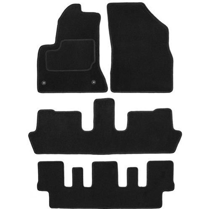 Tapis de sol 3D Citroen C4 Grand Picasso 1 (2006-2012) 7 places