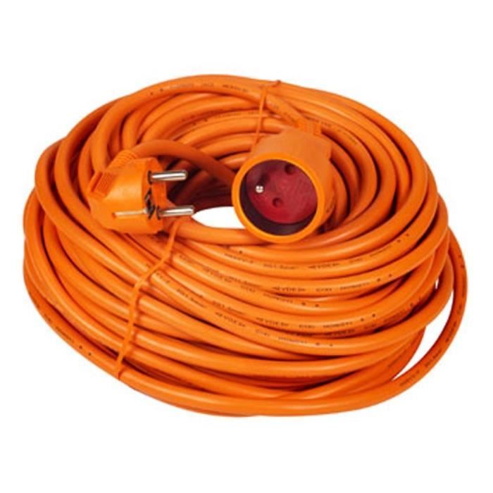 Extentions d'alimentation Voltman VOM530453 Prolongateur Rallonge électrique 16A 3 G 1,5 25 m 35318