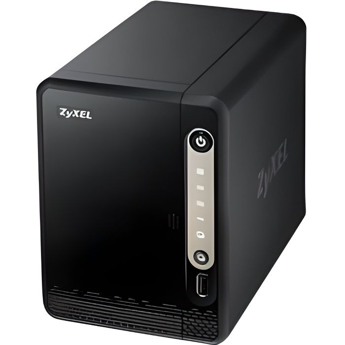 ZYXEL Système de stockage SAN/NAS NAS326 - 2 x Total de compartiments - Marvell ARMADA 1,30 GHz - 512 Mo RAM - DDR3 SDRAM