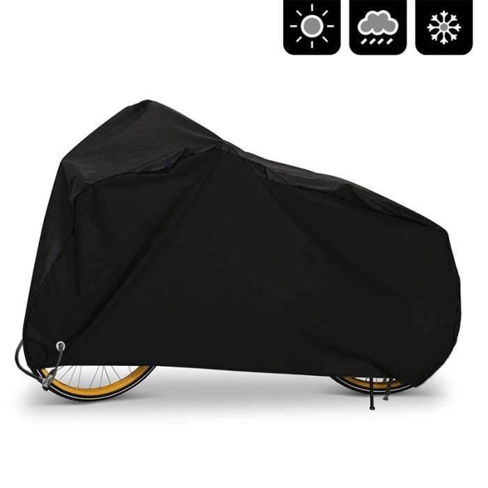 190T nylon Housse de Pluie de Vélo étanche anti poussière protection UV Housse de vélo pour VTT-vélo de route 170*85*60 cm. Bo45188