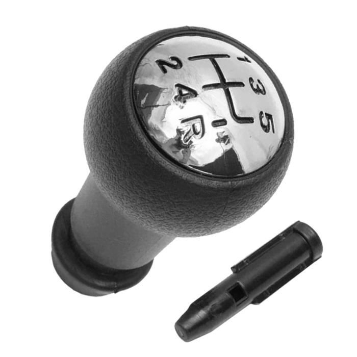Black -Levier de vitesse manuel en ABS, 5 vitesses, accessoires durables pour voiture Peugeot 106 107 206 207 306 406 307, accessoir