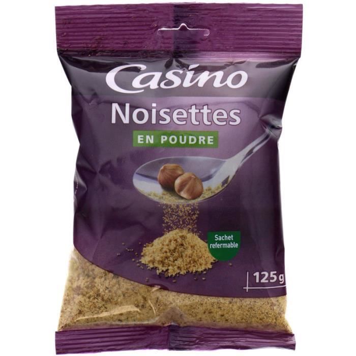 CASINO Noisettes en poudre -125 g