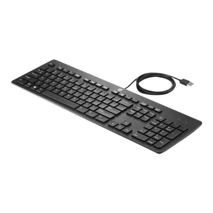 HP Business Slim Clavier USB Disposition R-U pour HP 260 G2, 280 G2 Elite Slice, Slice for Meeting Rooms RP9 G1 Retail System