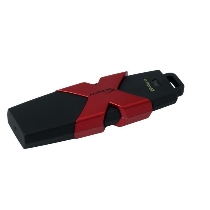 HyperX 64GB. Capacité: 64 Go, Version USB: USB 3.0 (3.