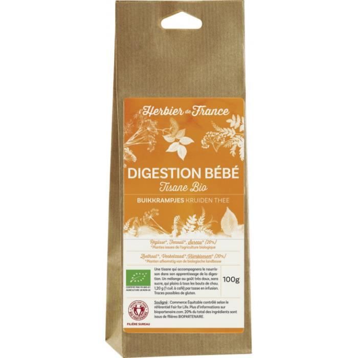 Mélange digestion bébé sachet 100gr