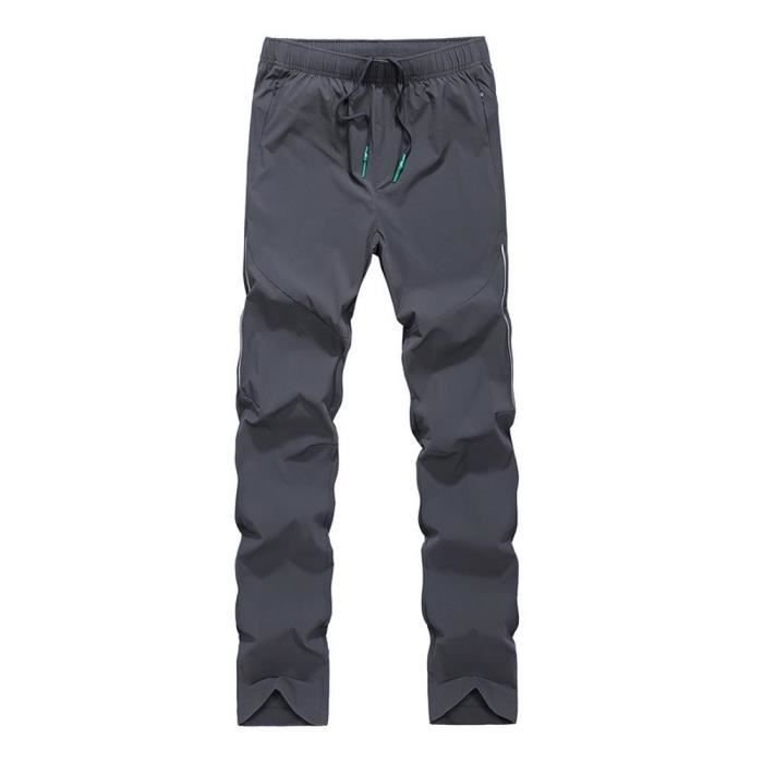 Pantalon de Randonnée Homme Montagne Casual Pantalon Léger Respirant Séchage Rapide