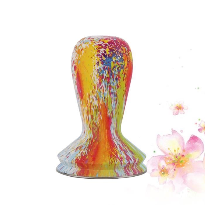 Silicone Espresso Powder Pressing Hammer Color Painting Coffee Tamper Accessoires de café professionnels TUBE ELECTRONIQUE