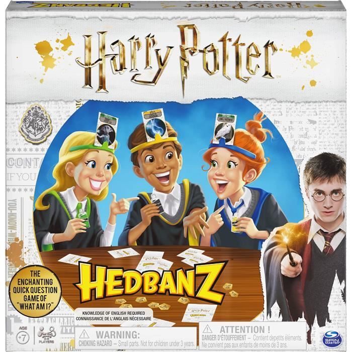 Spin Master Games 6053517 BGM KGM Hedbanz UPCX GBC Multicolore - version anglaise