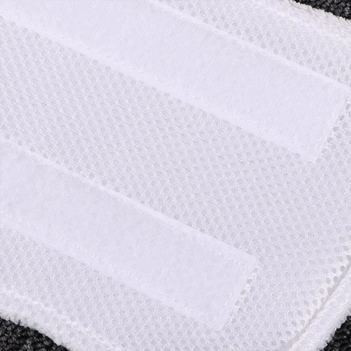 8pcs housse de protection en tissu microfibre de rechange pour vadrouille à vapeur H2O S3111 (blanc) RANGEMENT - CASIER - ETAGERE