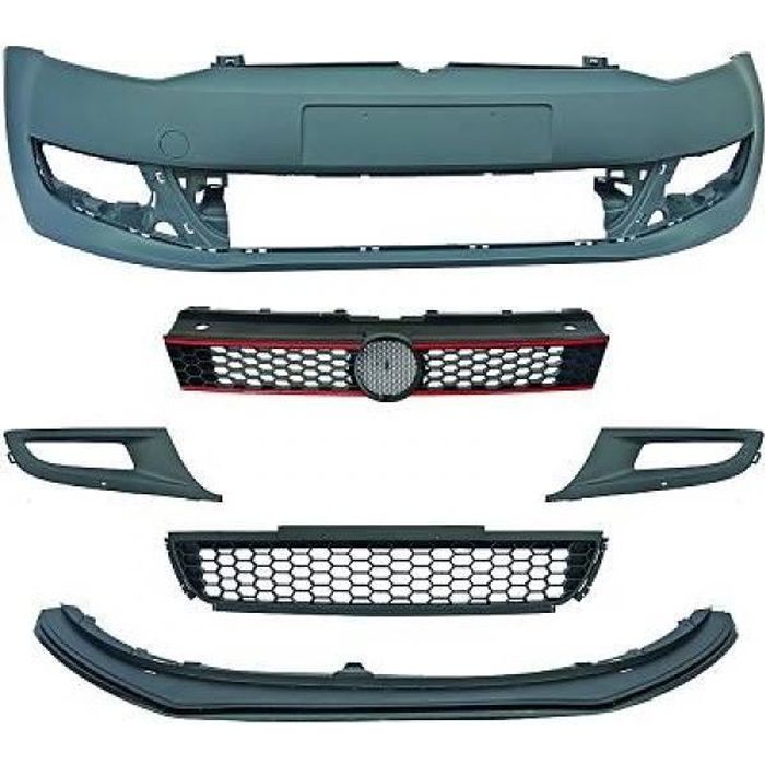 Pare chocs avant TUNING VOLKSWAGEN POLO (6C, 6R) de 09 à 14 - 2206850