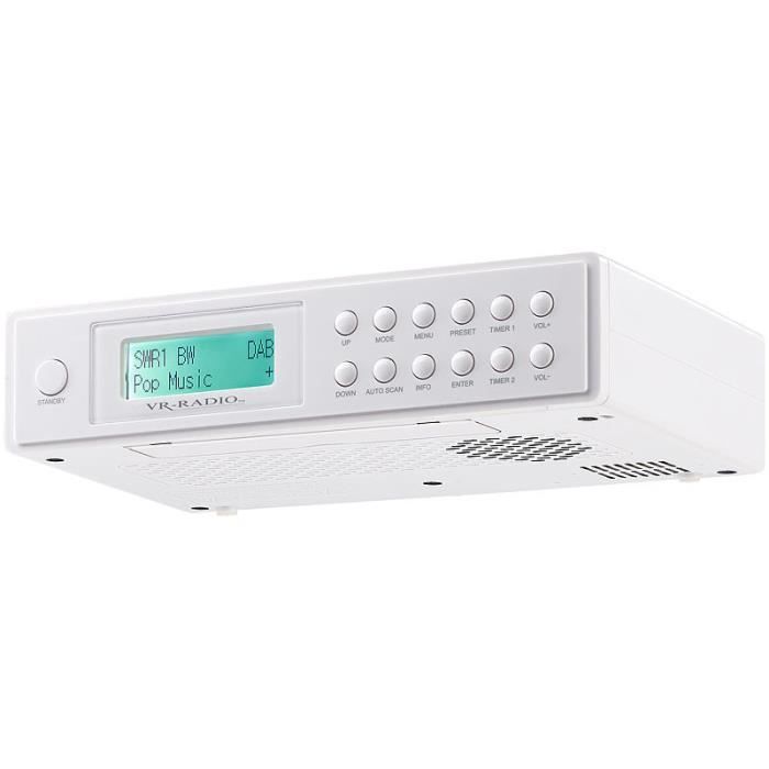 Radio de cuisine FM/DAB+/RDS avec minuteur et écran LCD -DOR-150-
