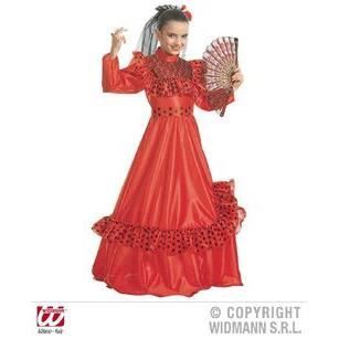 Déguisement reine de flamenco 8/10 ans