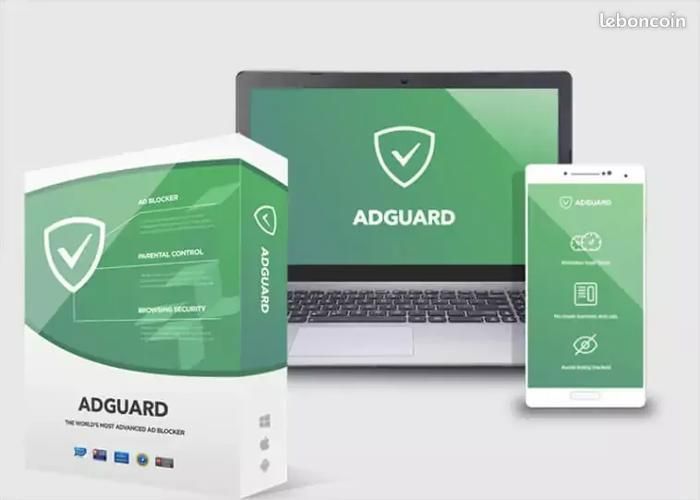 Logiciel AdGuard Premium Personal Key (1 An / 3 Devices)- Windows et Android – Tarif normal : 5290€.